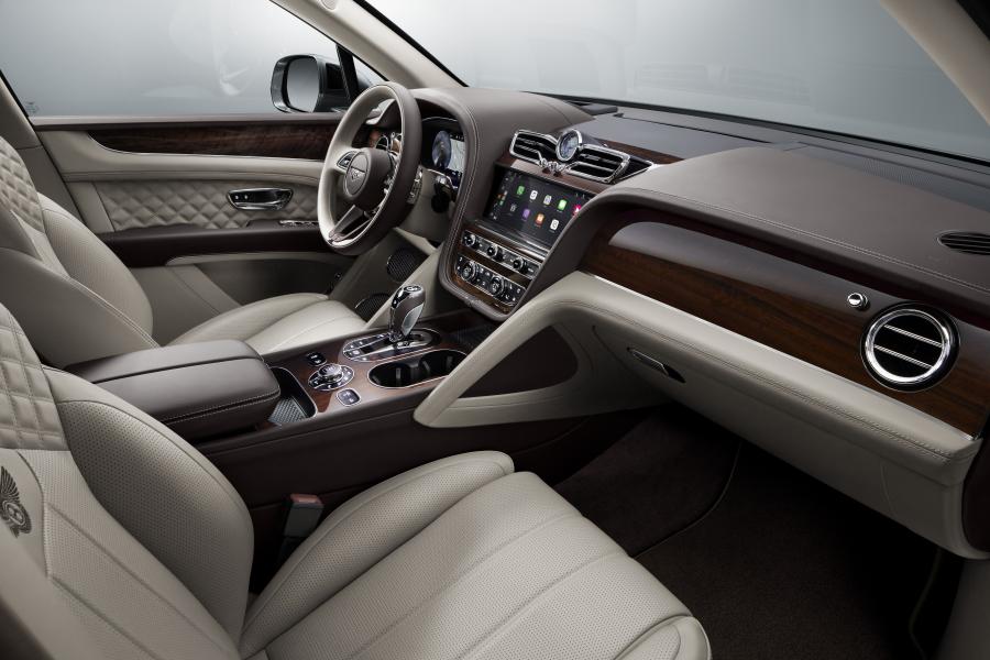 Интерьер Bentley Bentayga V8 2020 года  (WW) (фото 33 из 37)